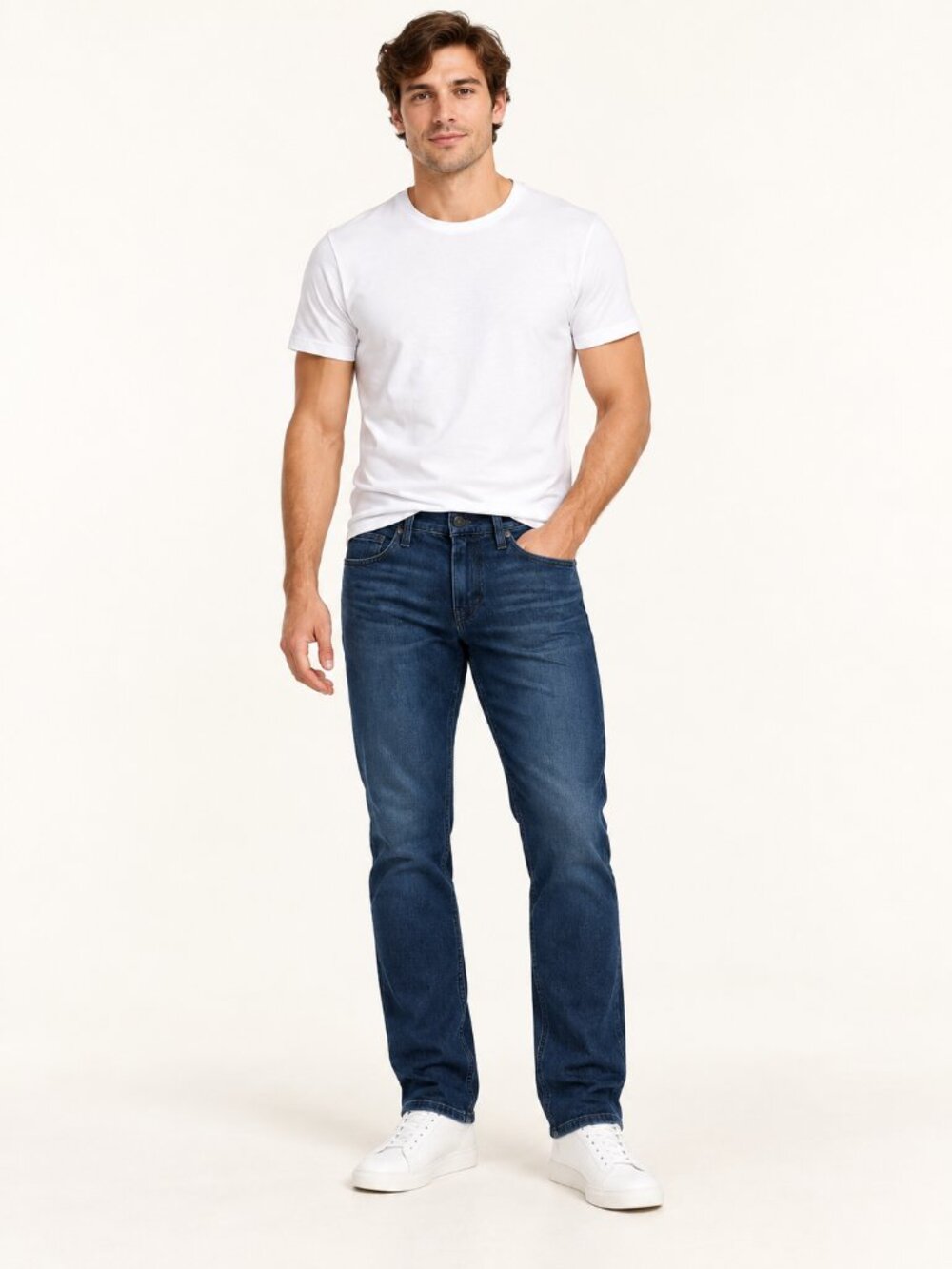 PAIGE Lennox Transcend Men’s Slim Fit Jeans 28 Dark Wash Stretch